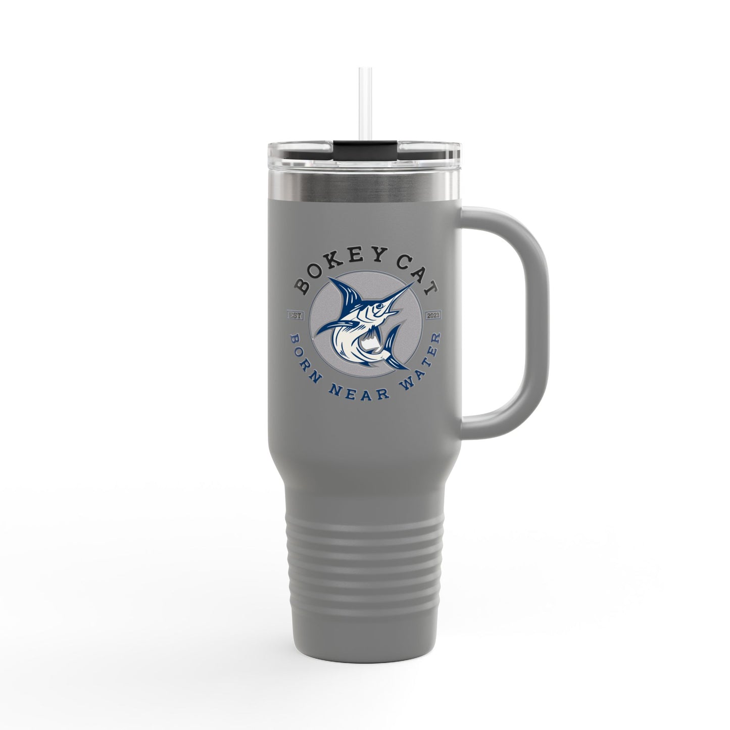 BokeyCat Insulated Travel Mug, 40oz