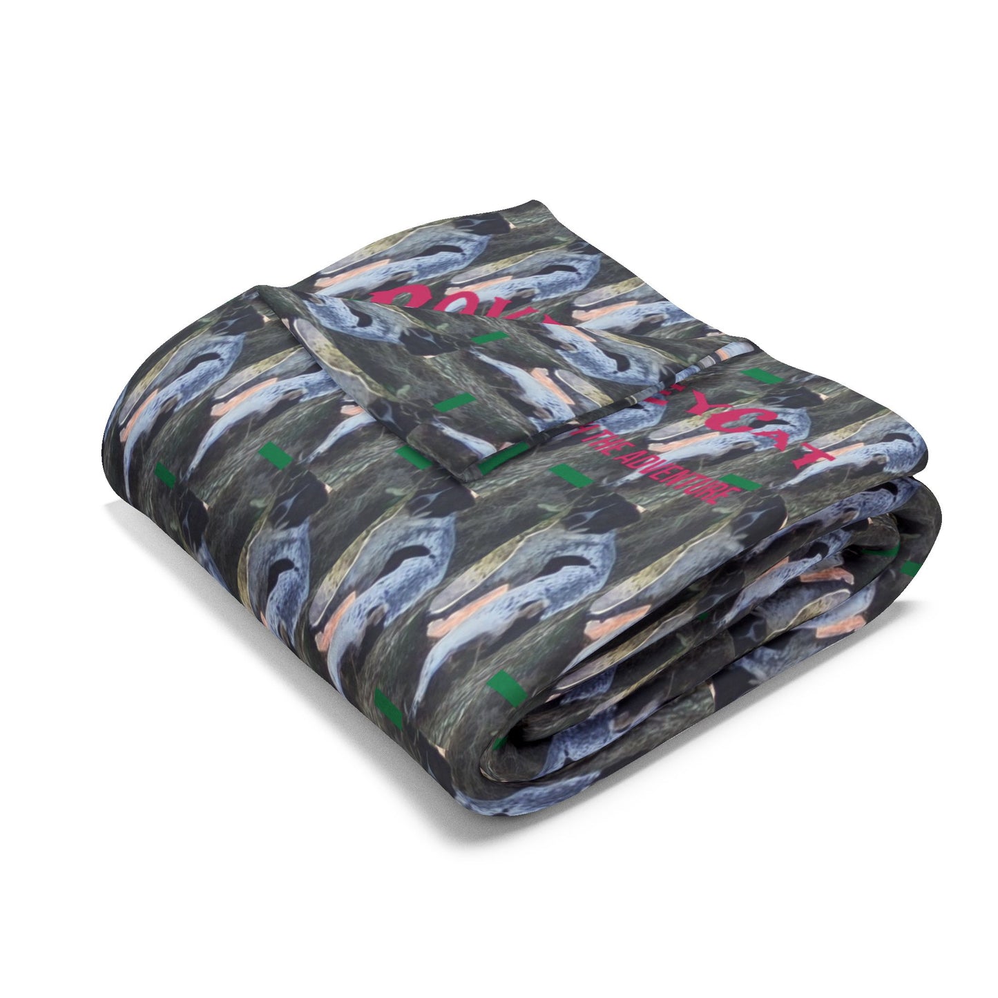 BokeyCat Arctic Fleece Blanket. (Chloe Collection)