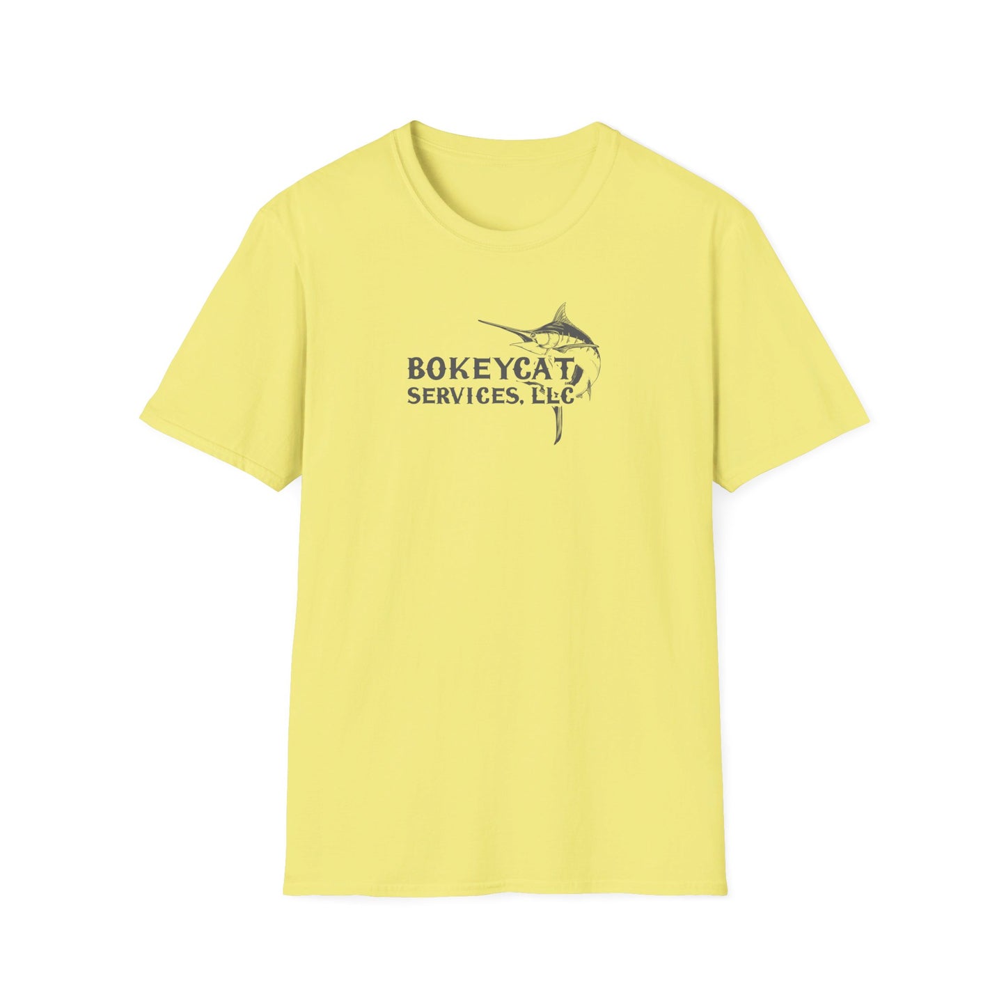 BokeyCat Services Unisex Softstyle T-Shirt. BokeyCat Team Shirts