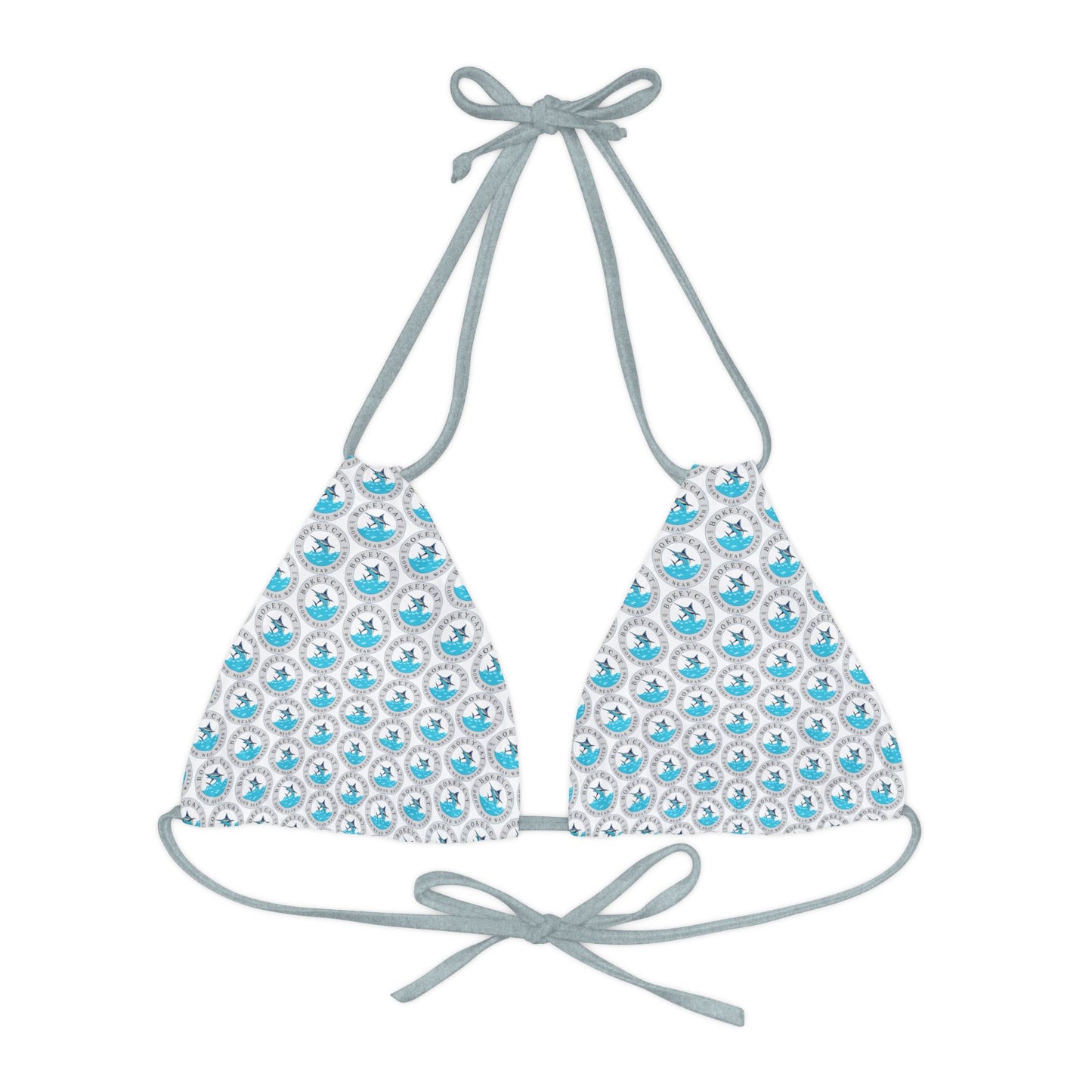 BokeyCat Bokini. strappy triangle bikini top