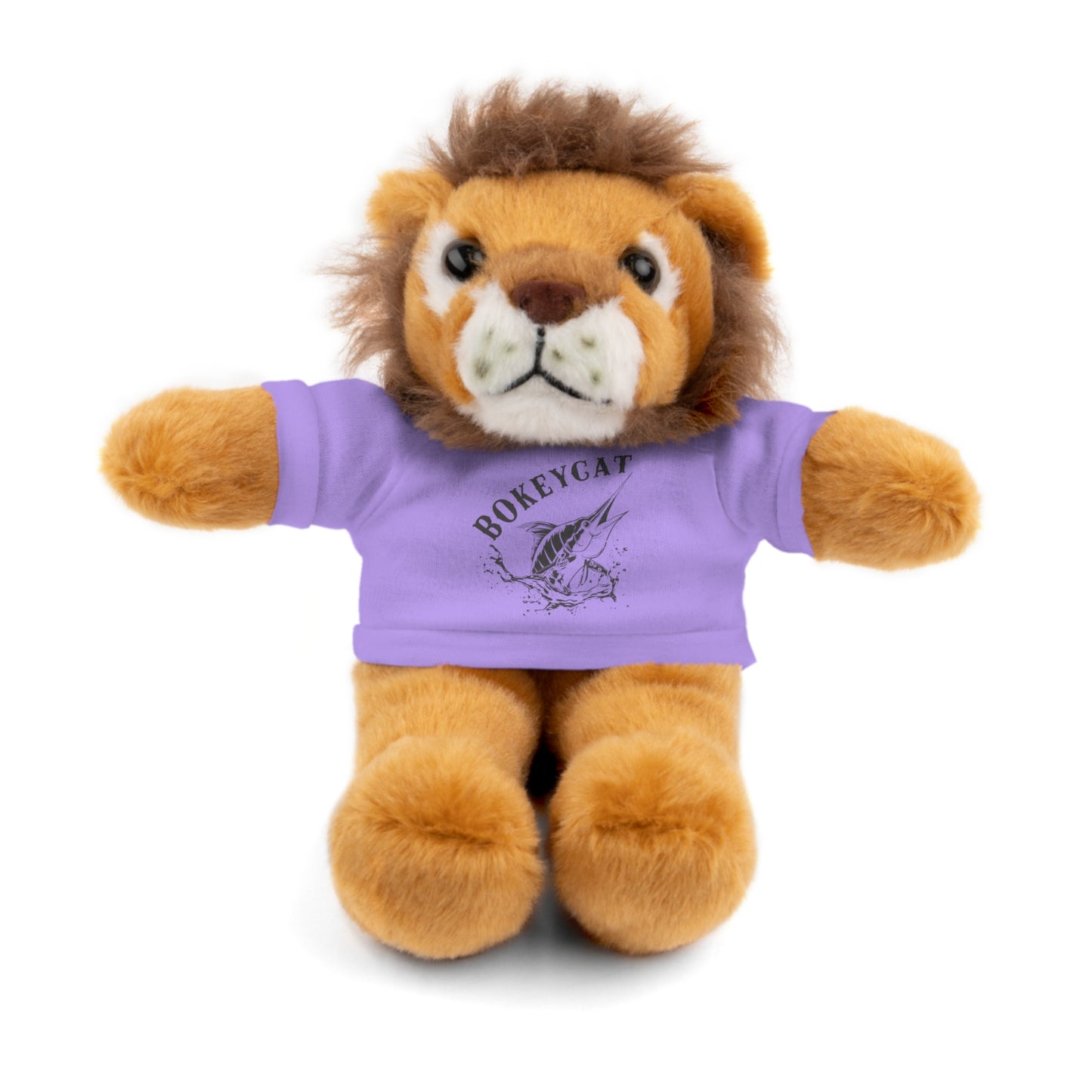 BokeyCat Stuffed Animals w Tee Shirt