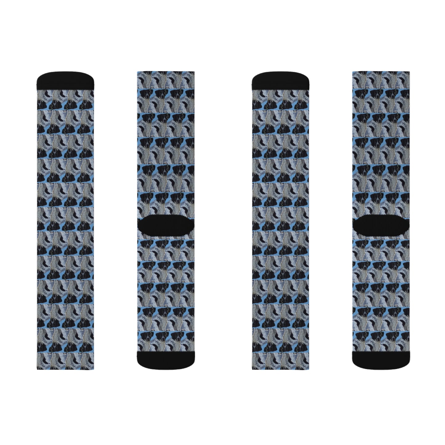BokeyCat Sublimation Socks. (Chloe Collection)