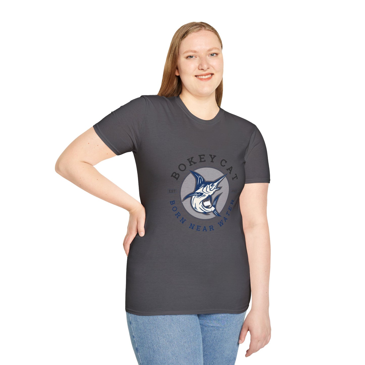 BokeyCat Unisex Softstyle T-Shirt.