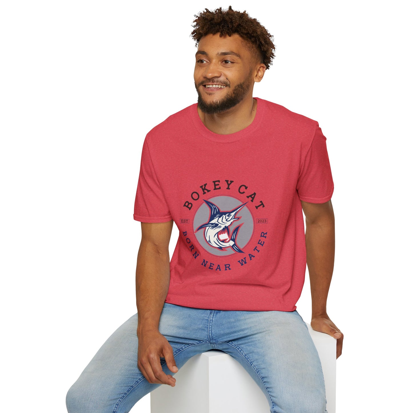 BokeyCat Unisex Softstyle T-Shirt.