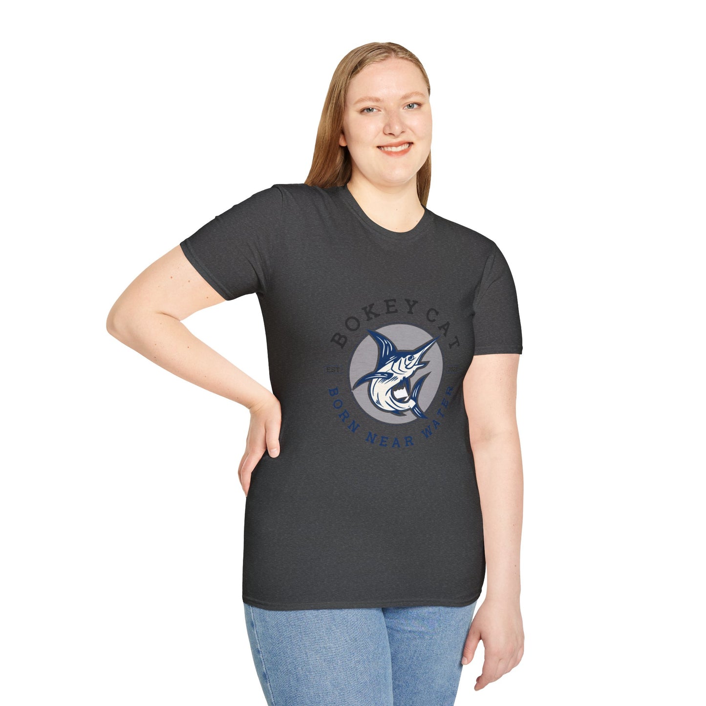 BokeyCat Unisex Softstyle T-Shirt.