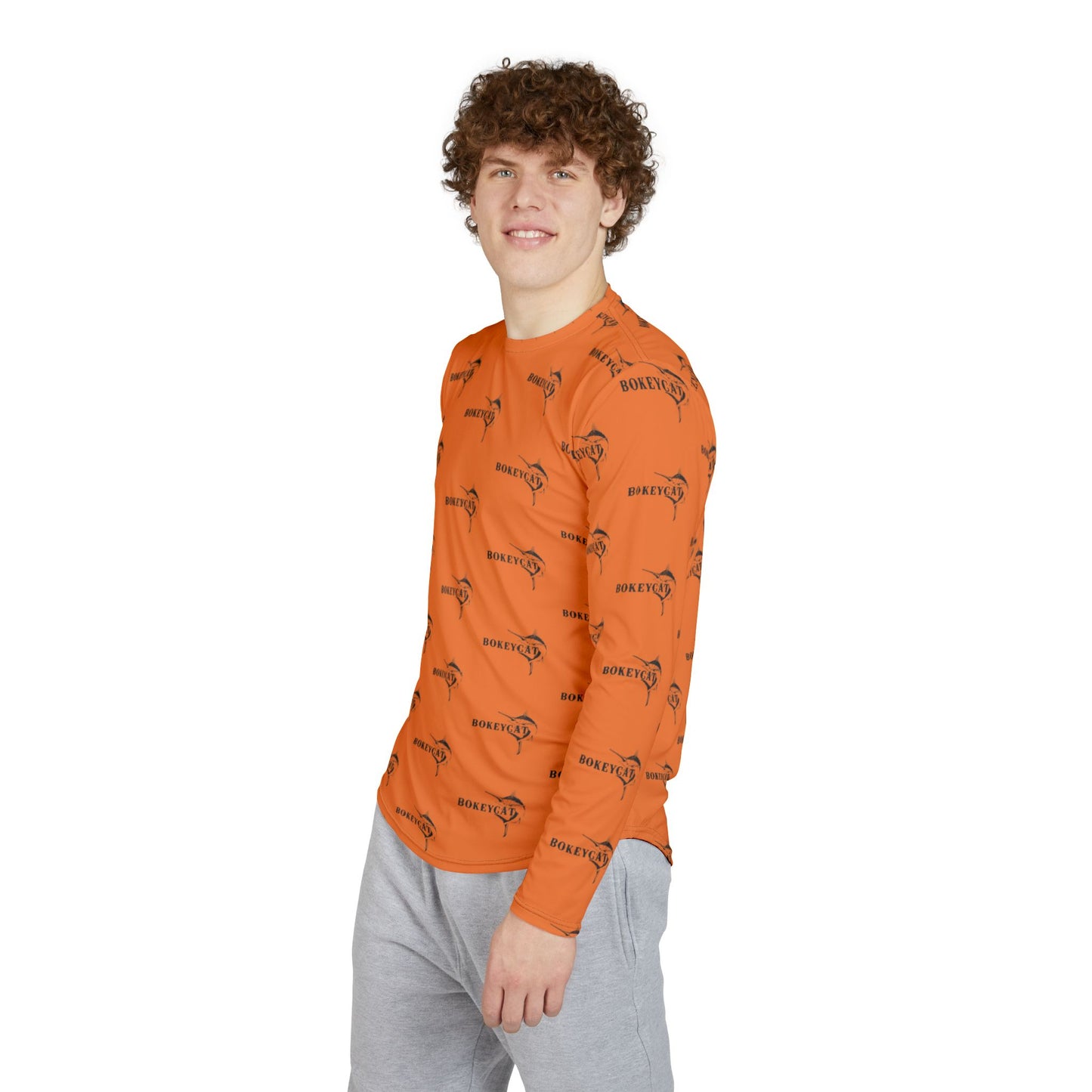 BokeyCat Men's UV Protection Long Sleeve Shirt