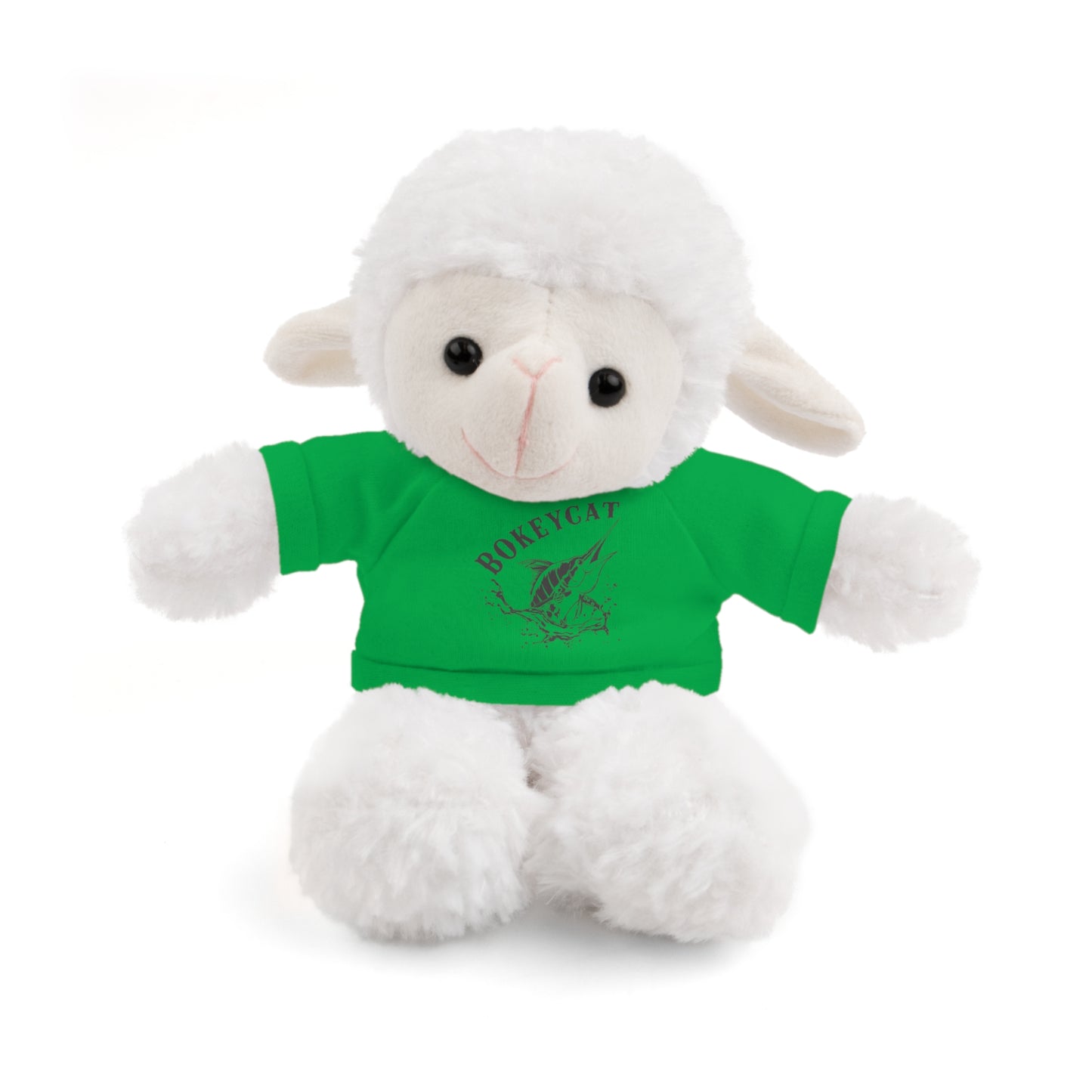 BokeyCat Stuffed Animals w Tee Shirt