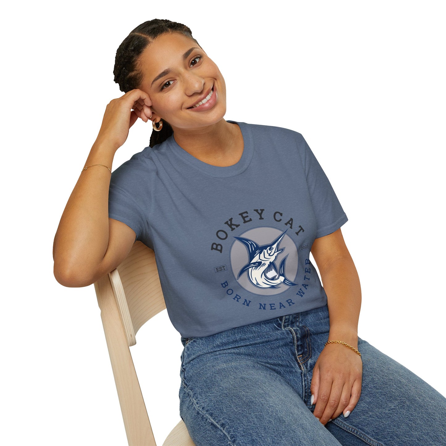 BokeyCat Unisex Softstyle T-Shirt.