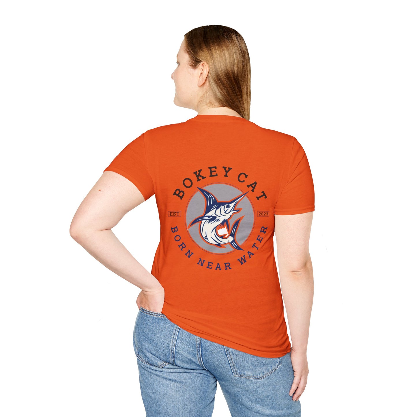 BokeyCat Unisex Softstyle T-Shirt.