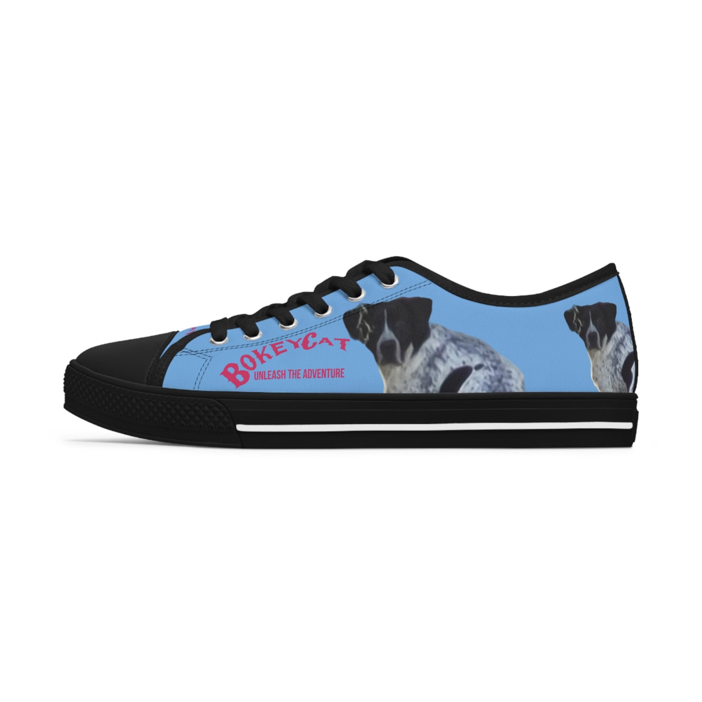 BokeyCat Women's Low Top Sneakers. (Chloe Collection)