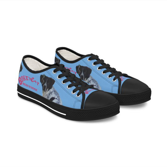 BokeyCat Women's Low Top Sneakers. (Chloe Collection)
