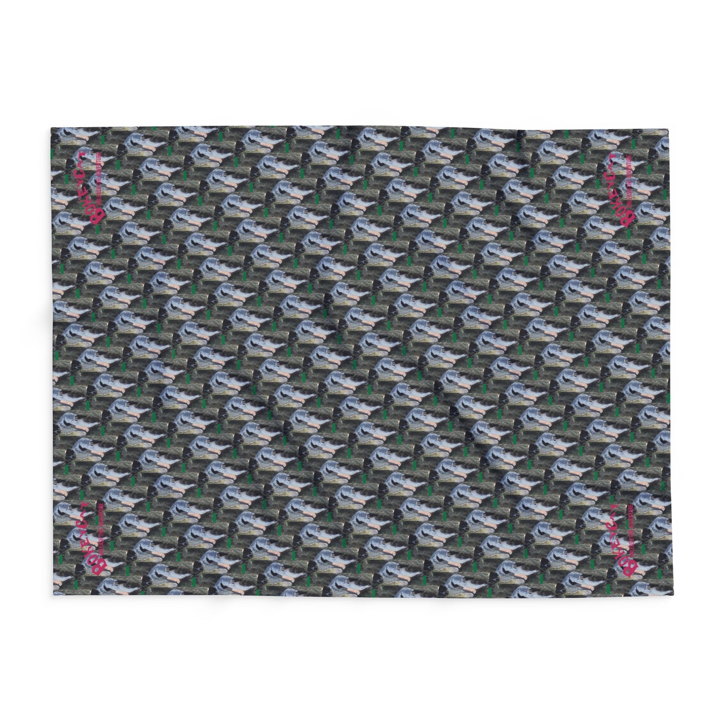 BokeyCat Arctic Fleece Blanket. (Chloe Collection)
