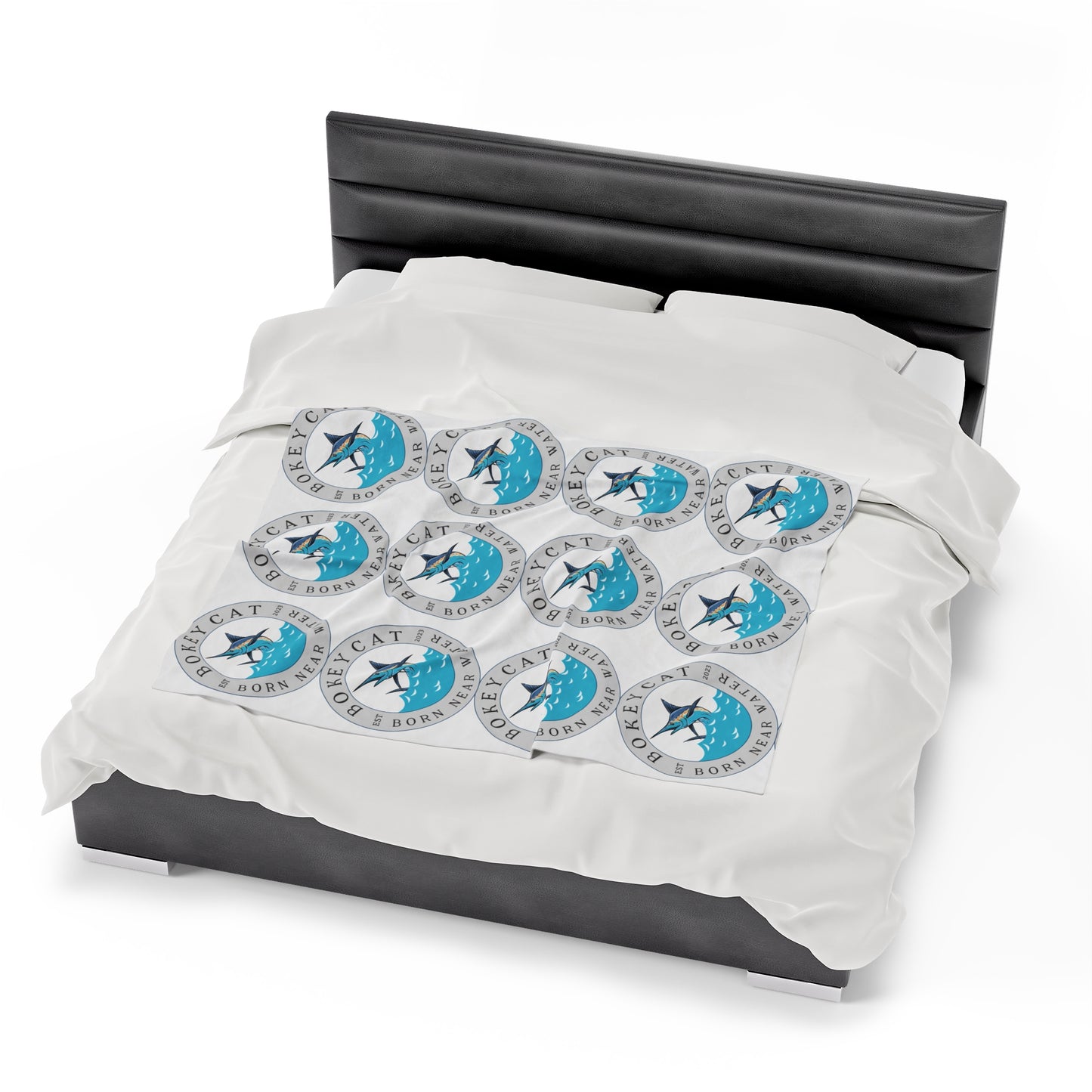 BokeyCat Velveteen Plush Blanket