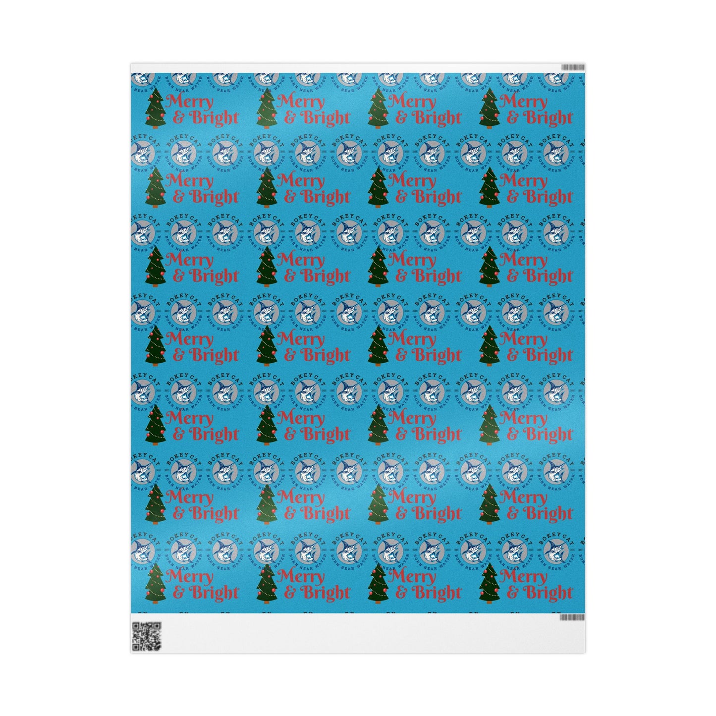 BokeyCat Christmas Wrapping Paper