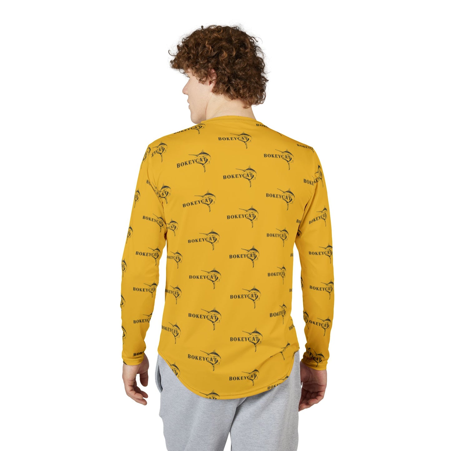 BokeyCat Men's UV Protection Long Sleeve Shirt