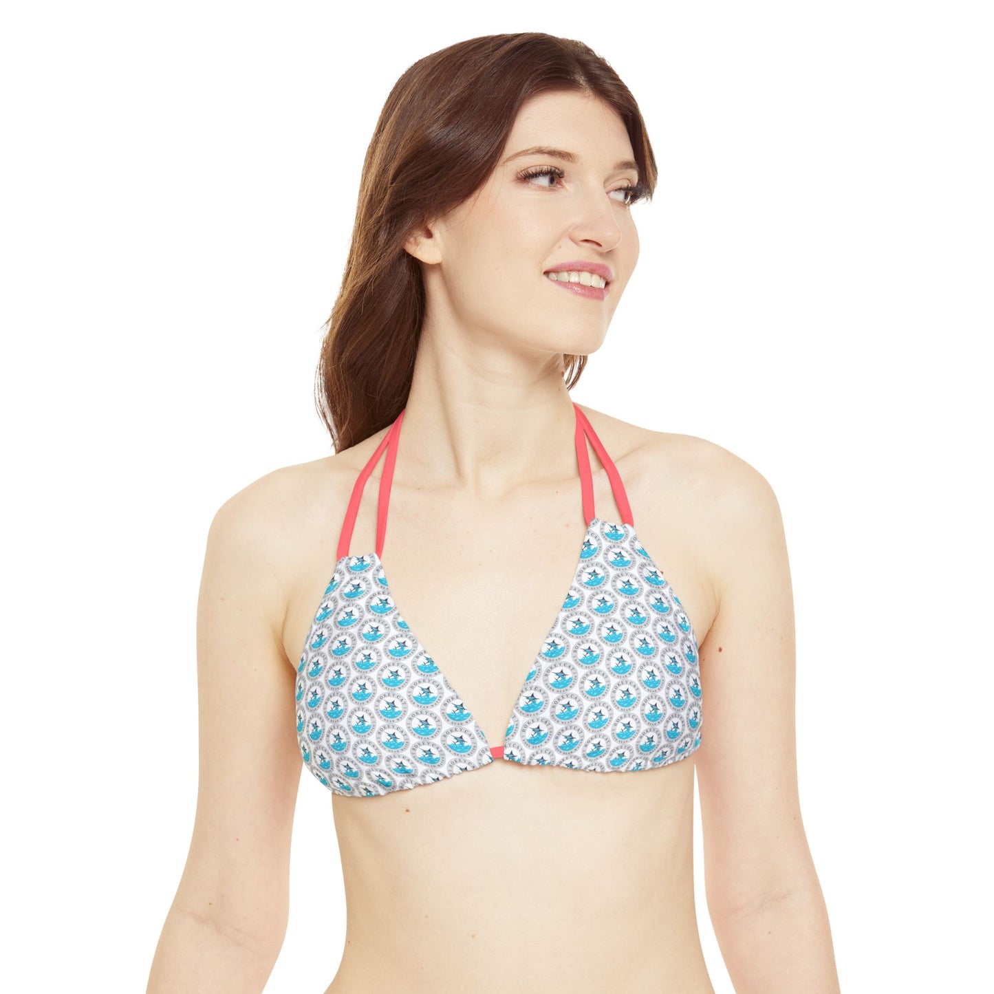BokeyCat Bokini. strappy triangle bikini top
