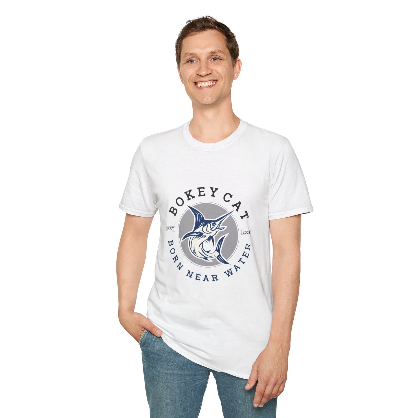 BokeyCat Unisex Softstyle T-Shirt.