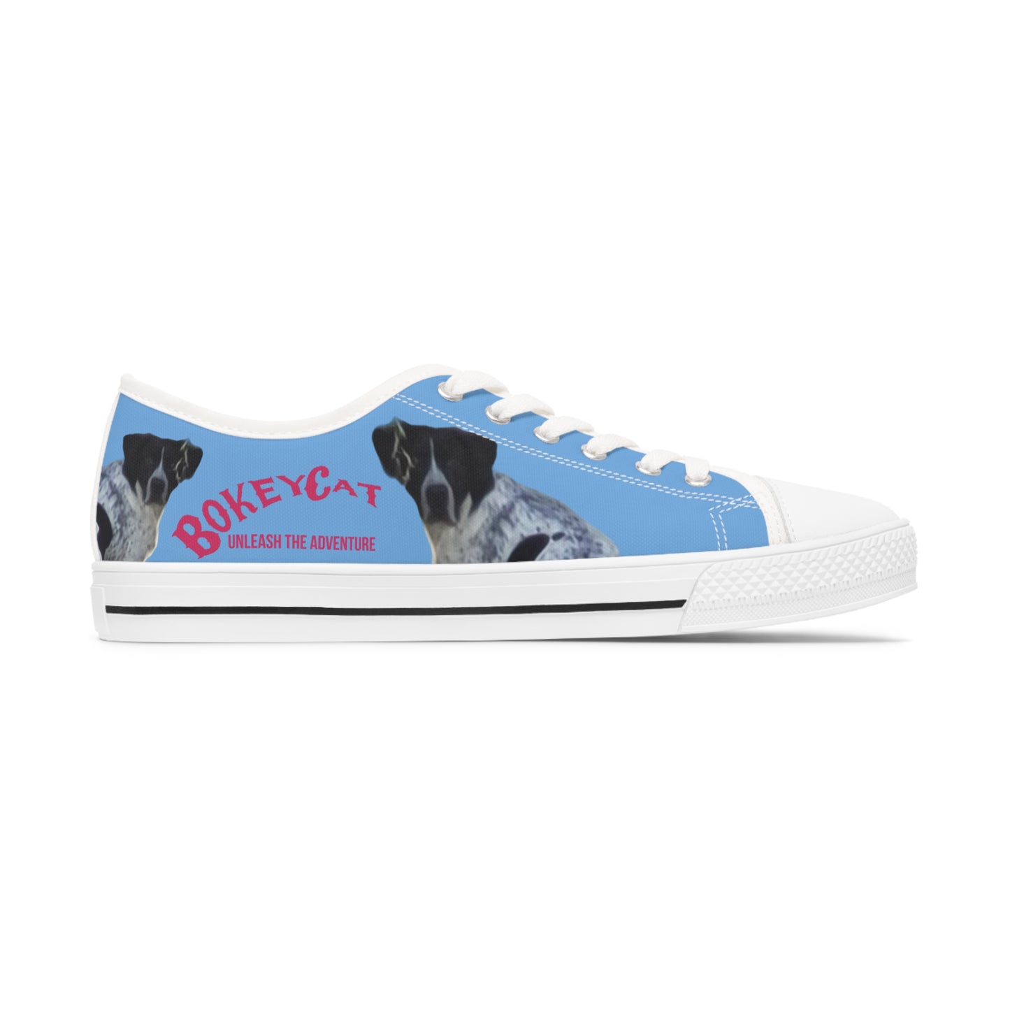 BokeyCat Women's Low Top Sneakers. (Chloe Collection)