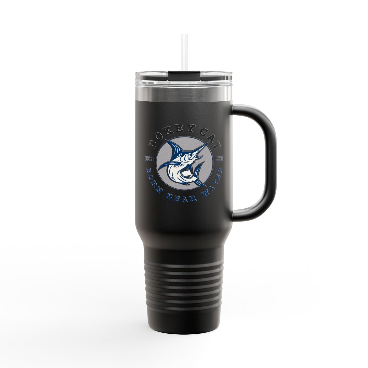 BokeyCat Insulated Travel Mug, 40oz