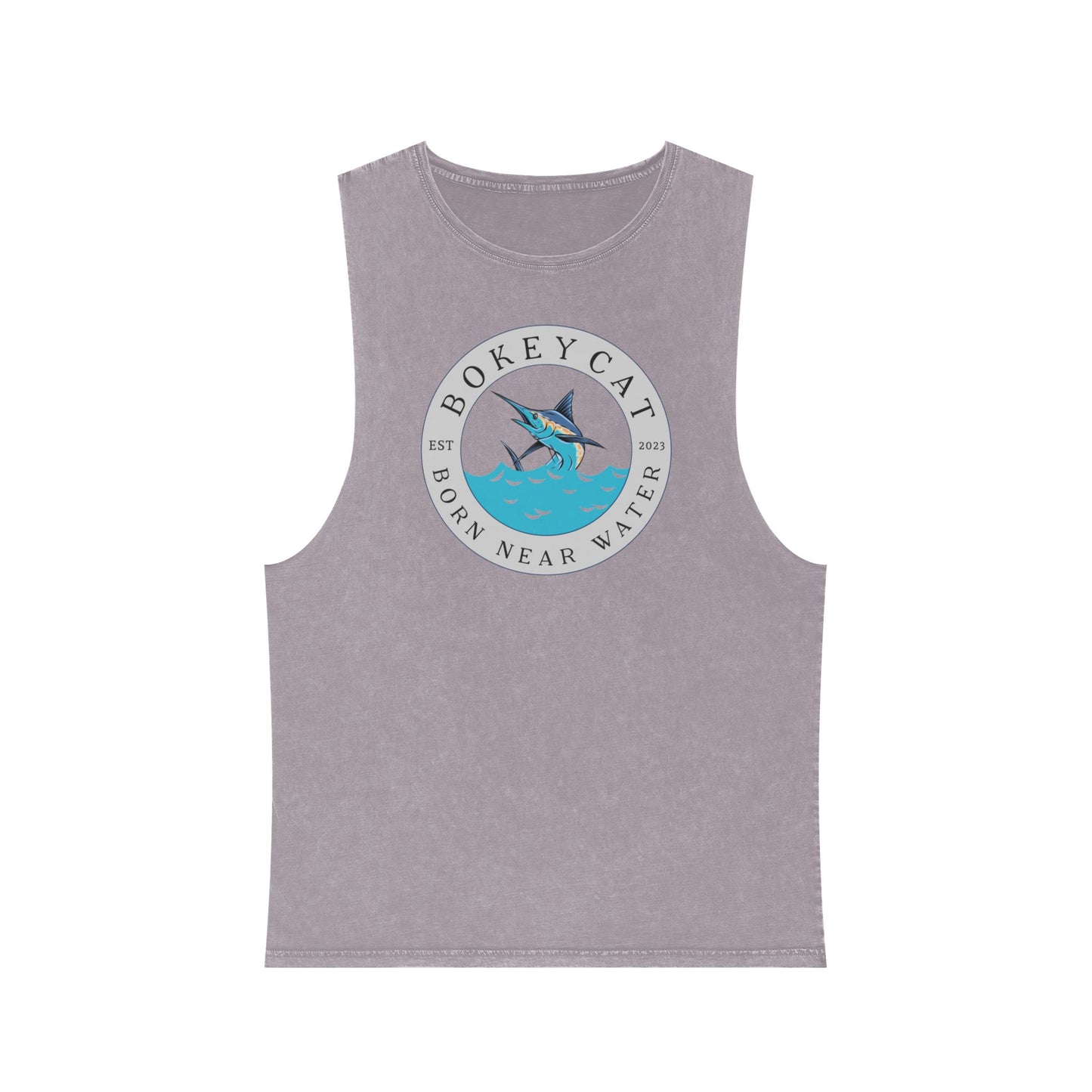 BokeyCat Unisex Stonewash Tank Top