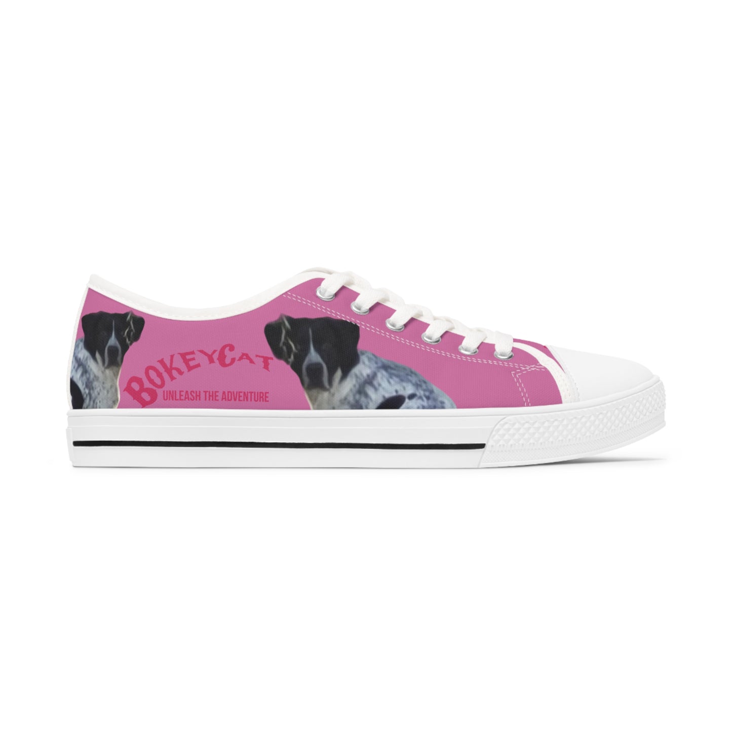BokeyCat Women's Low Top Sneakers. (Chloe Collection)
