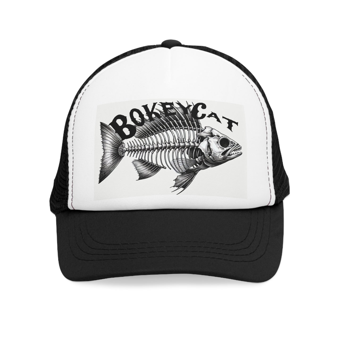 BokeyCat Bones Mesh Cap