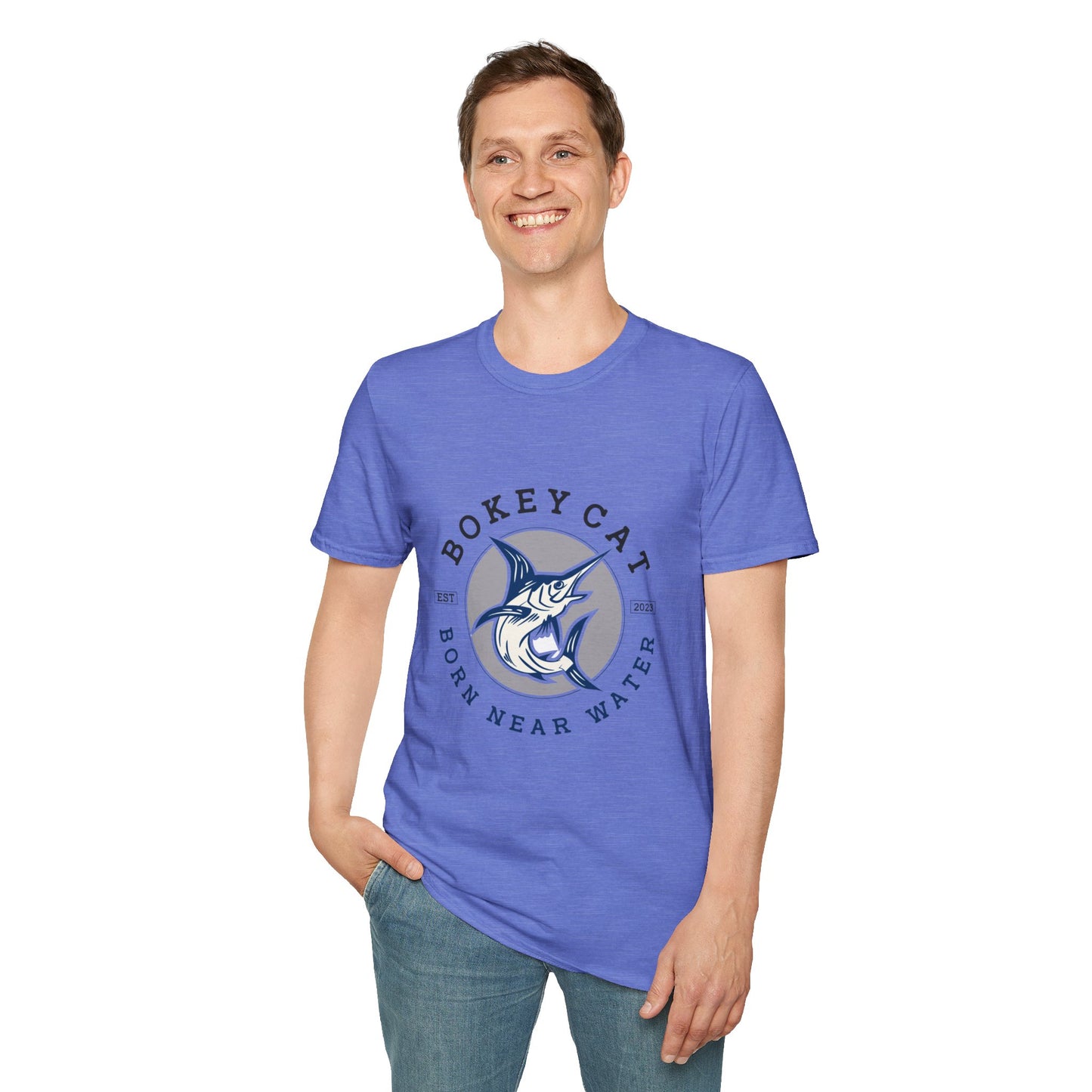 BokeyCat Unisex Softstyle T-Shirt.