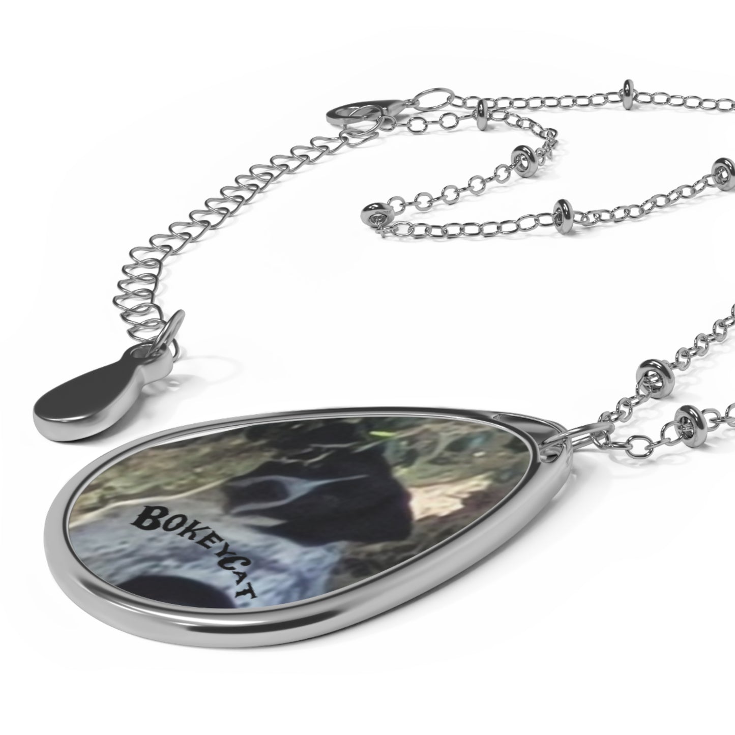 BokeyCat Chloe Oval Necklace. (Chloe Connection)