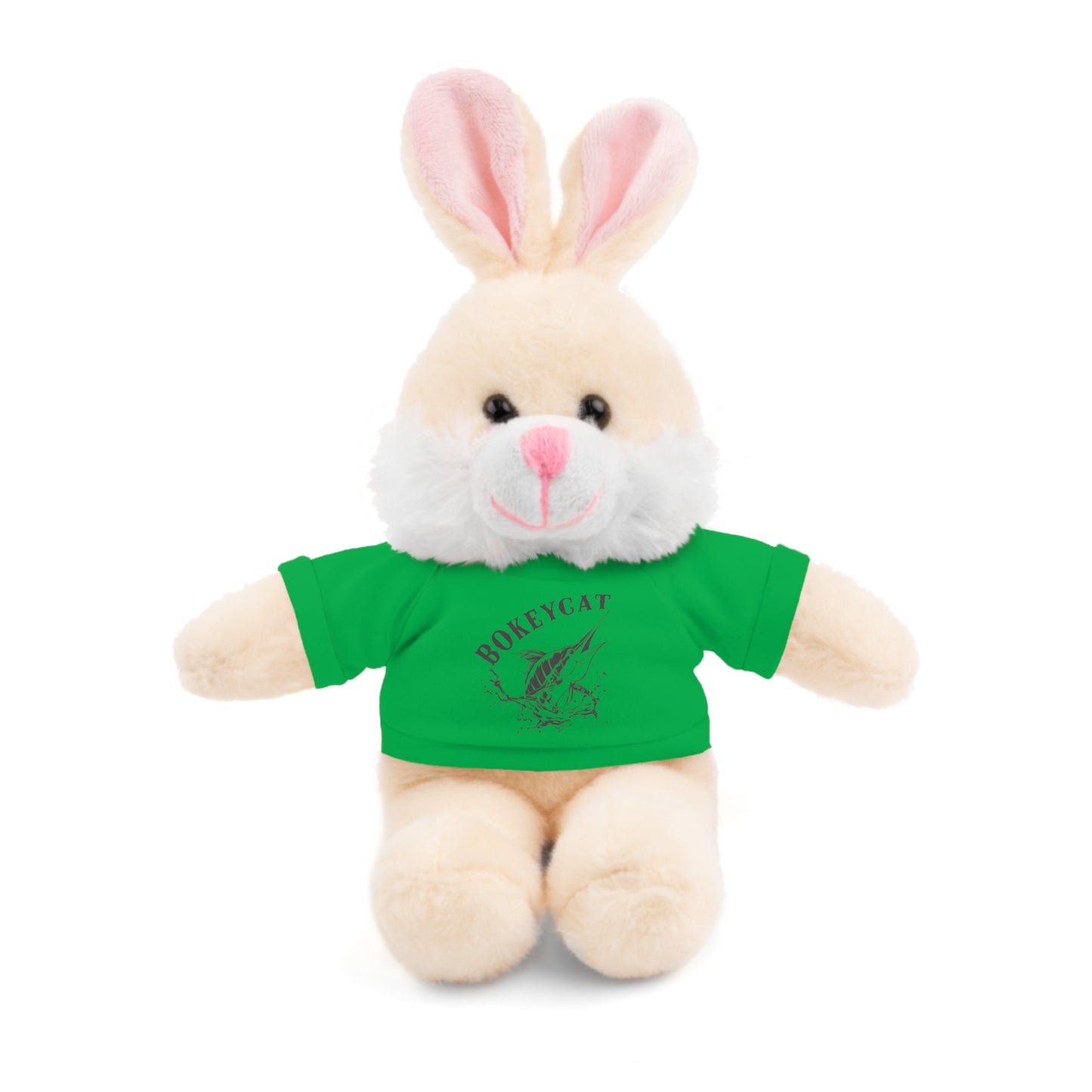 BokeyCat Stuffed Animals w Tee Shirt
