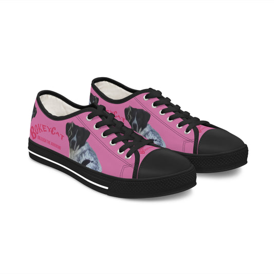 BokeyCat Women's Low Top Sneakers. (Chloe Collection)