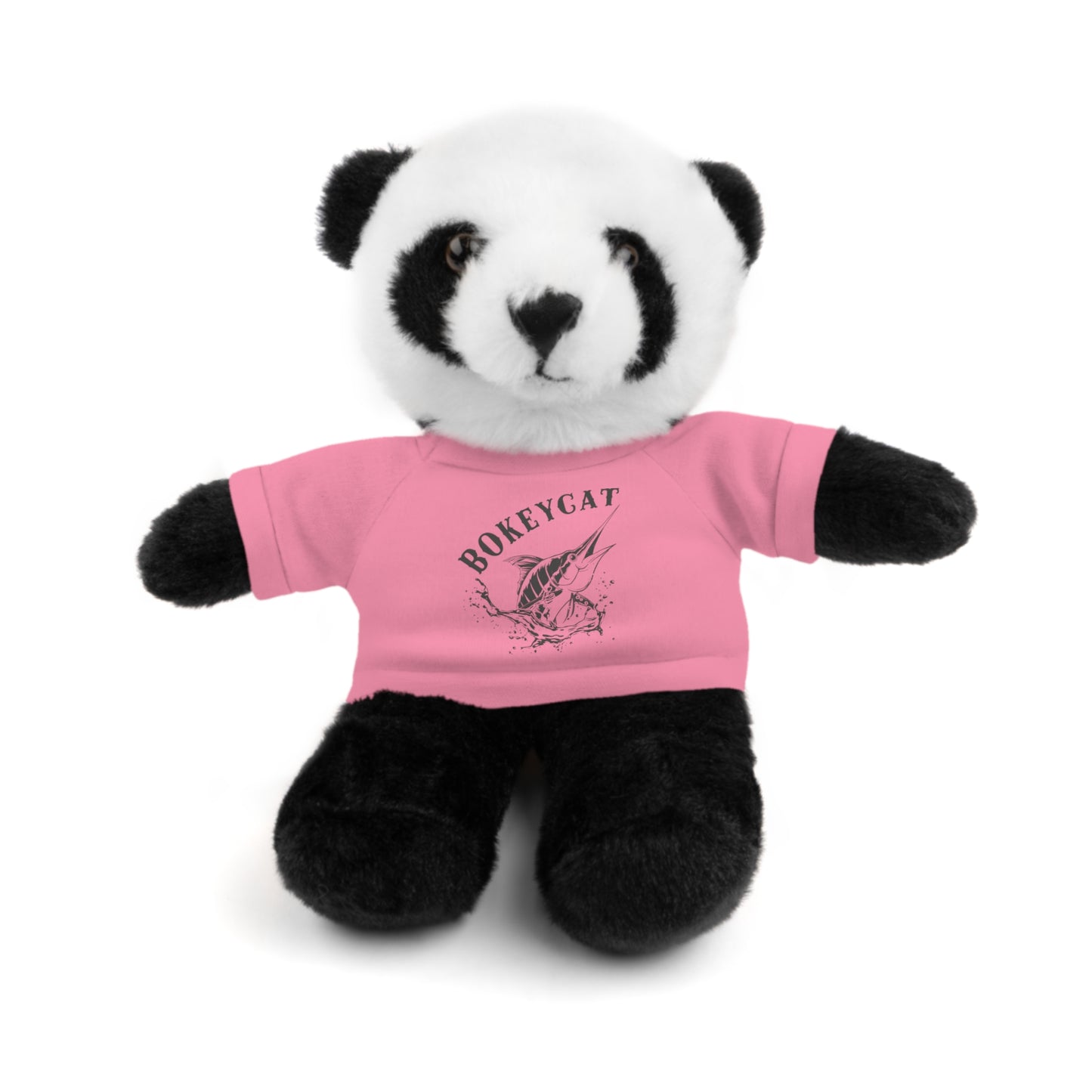 BokeyCat Stuffed Animals w Tee Shirt