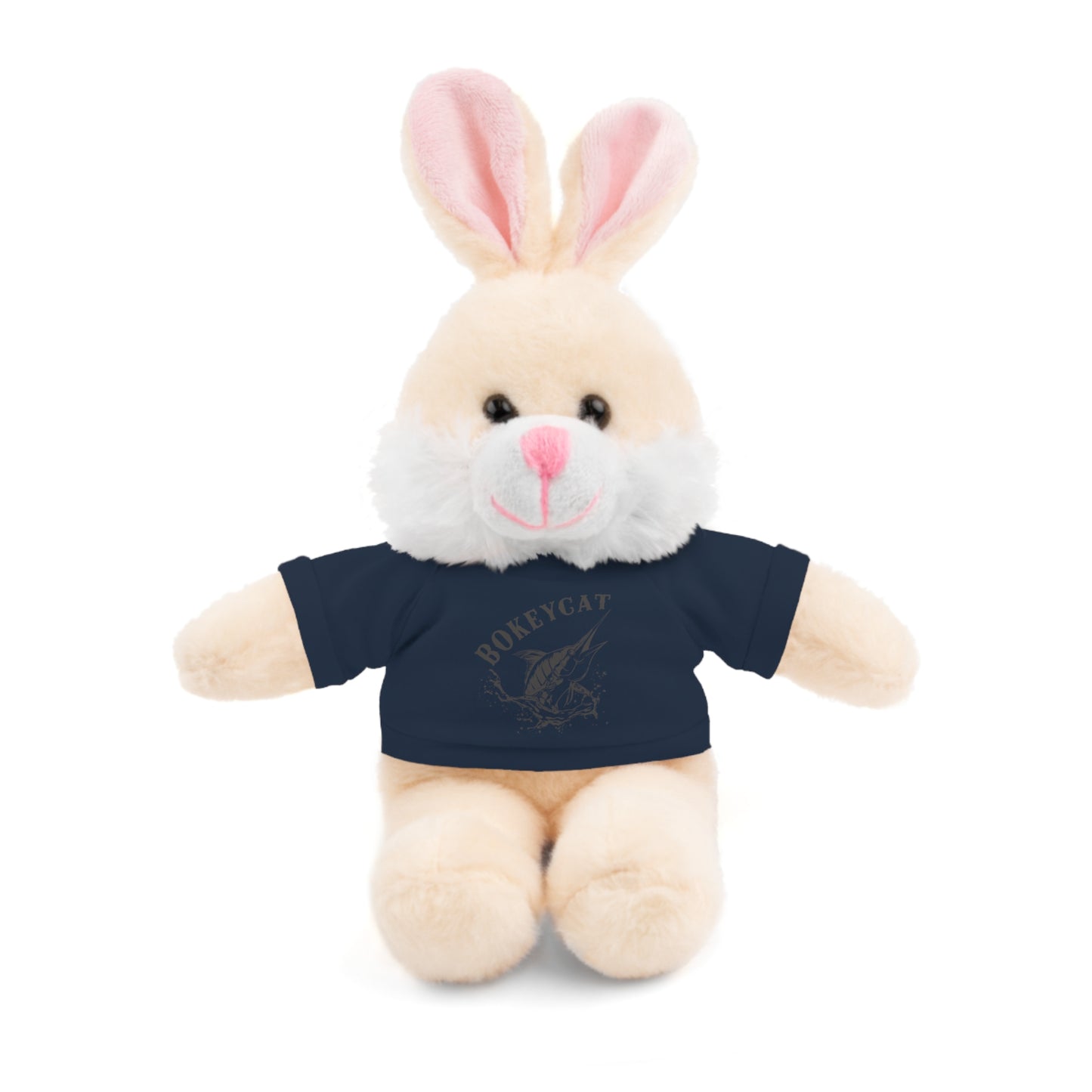 BokeyCat Stuffed Animals w Tee Shirt