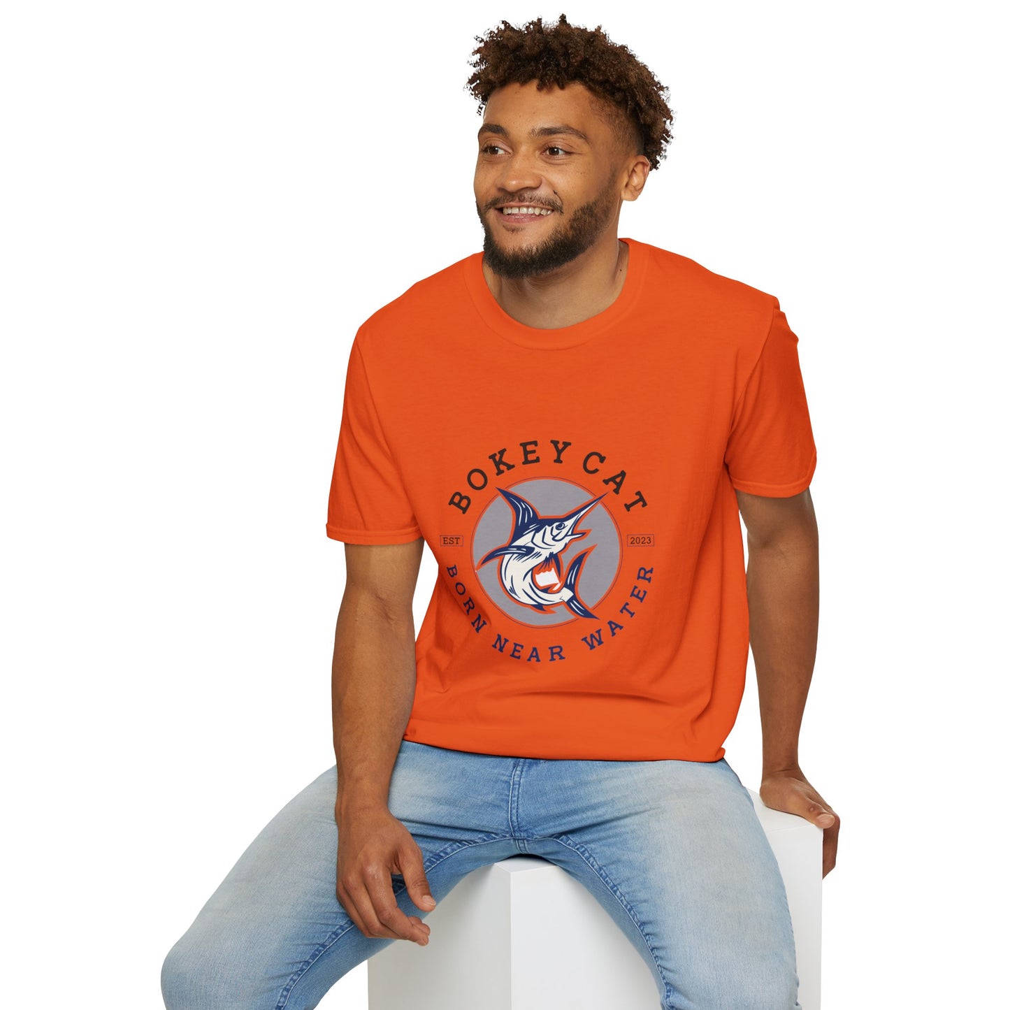 BokeyCat Unisex Softstyle T-Shirt.