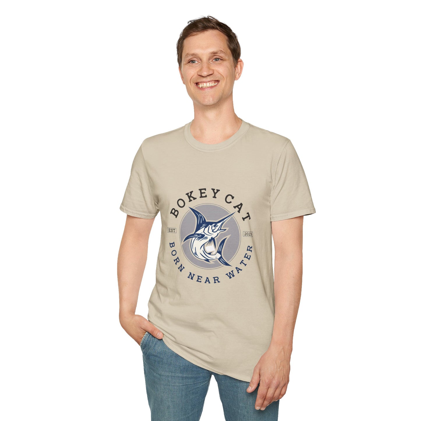 BokeyCat Unisex Softstyle T-Shirt.