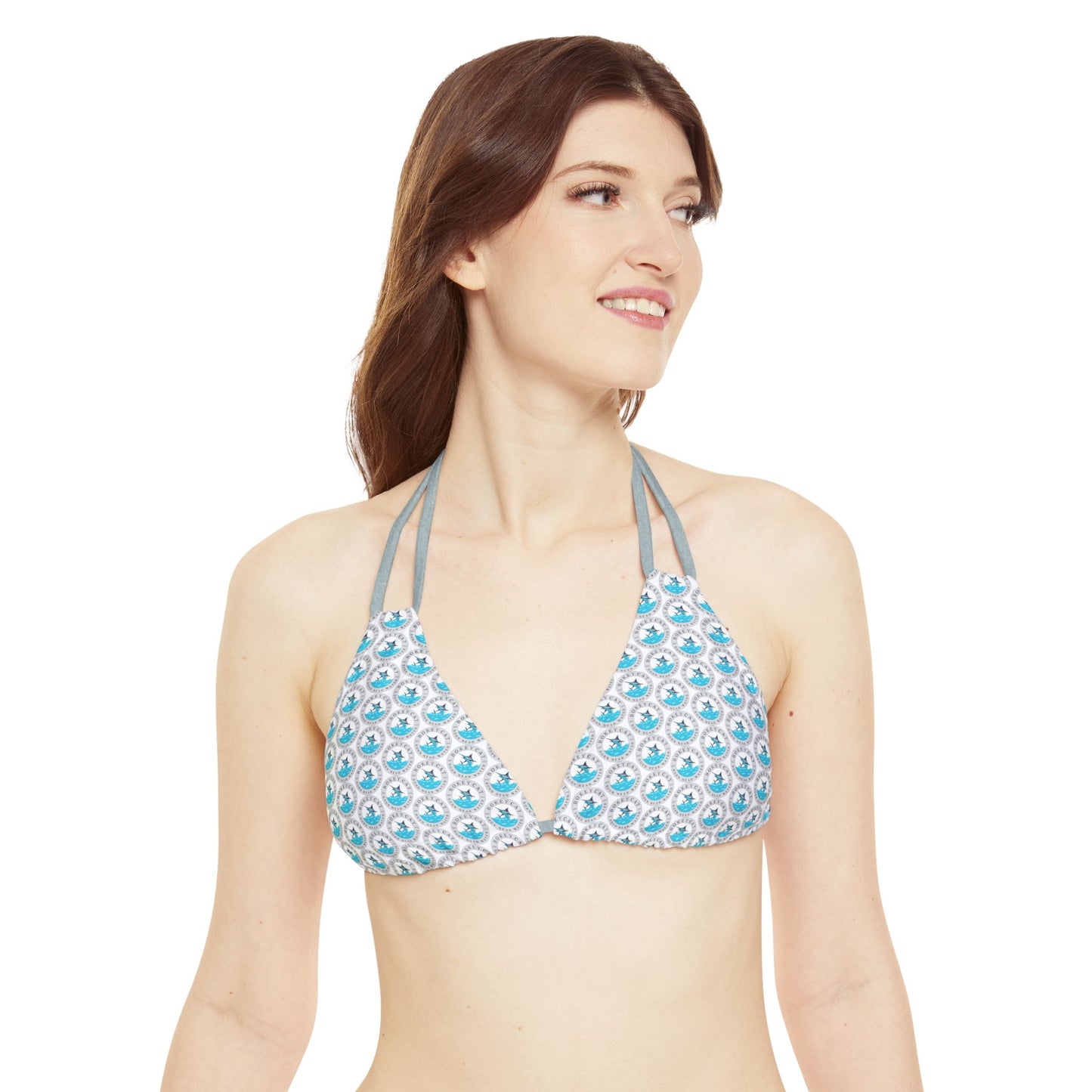 BokeyCat Bokini. strappy triangle bikini top