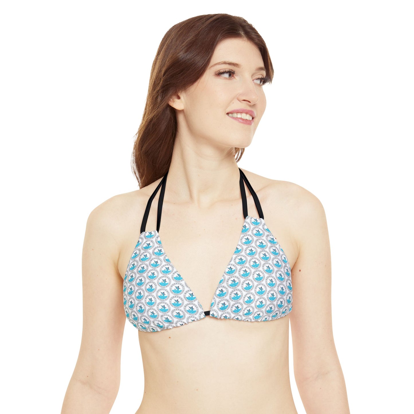 BokeyCat Bokini. strappy triangle bikini top