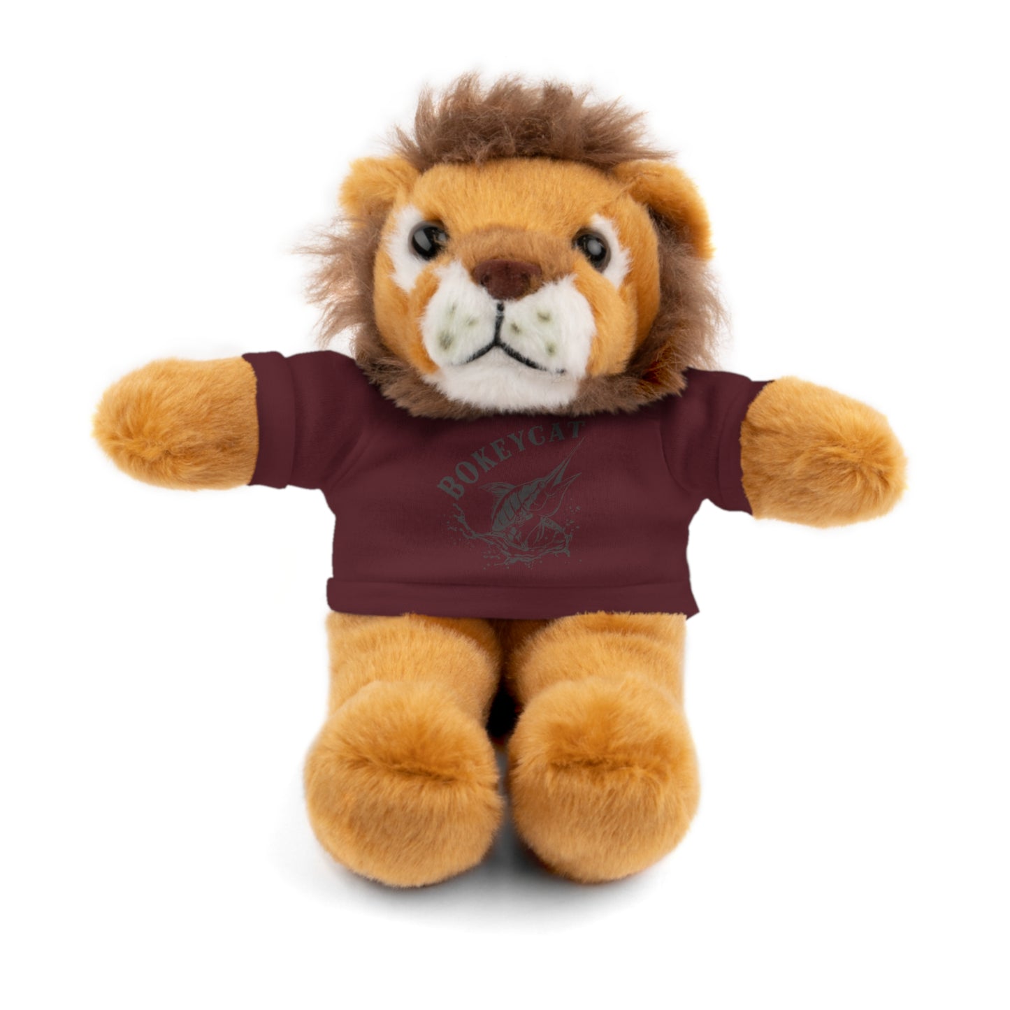 BokeyCat Stuffed Animals w Tee Shirt