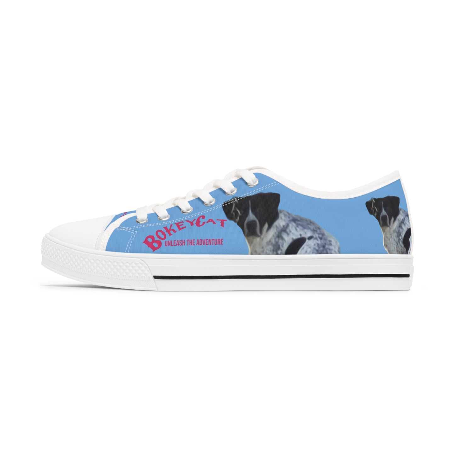 BokeyCat Women's Low Top Sneakers. (Chloe Collection)
