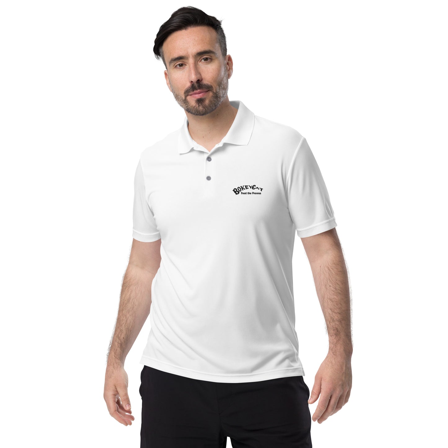 BokeyCat adidas performance polo shirt