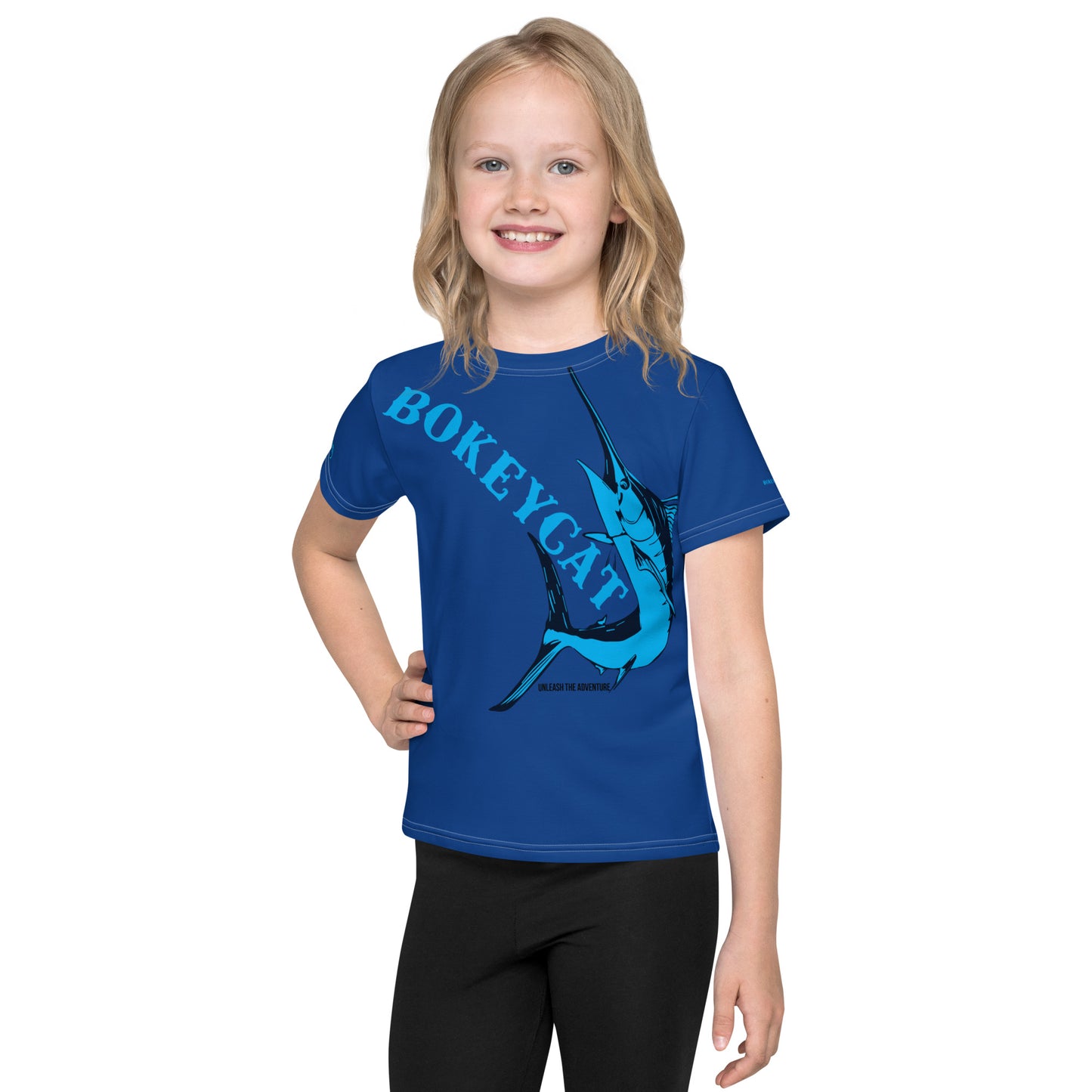 BokeyCat kids crew neck t-shirt