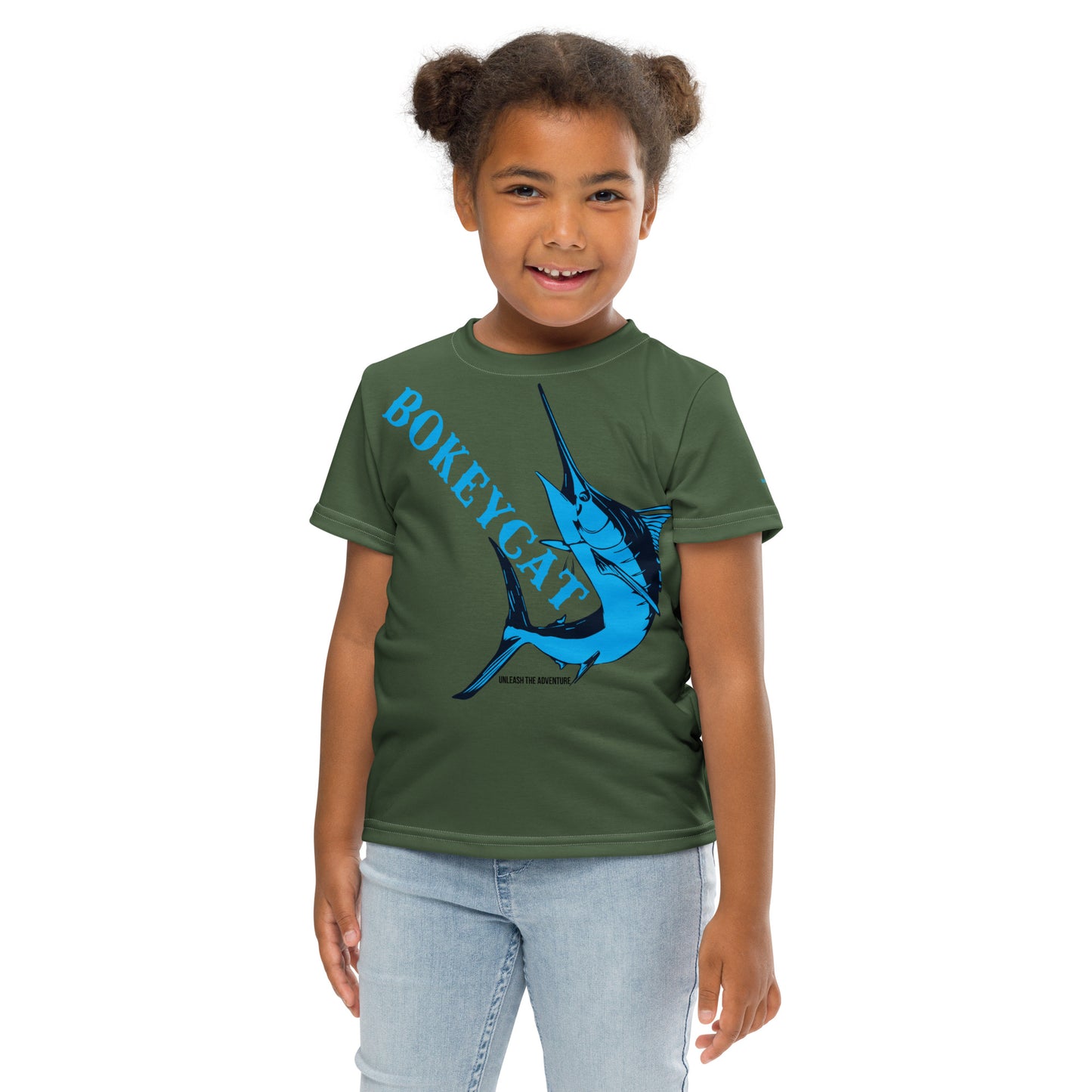 BokeyCat kids crew neck t-shirt