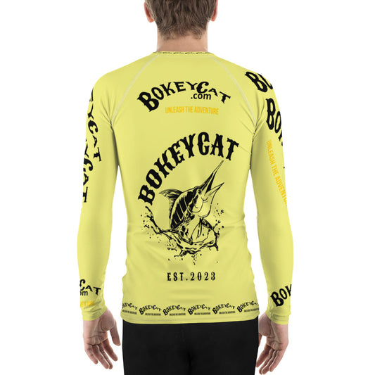 BokeyCat Men's Rash Guard