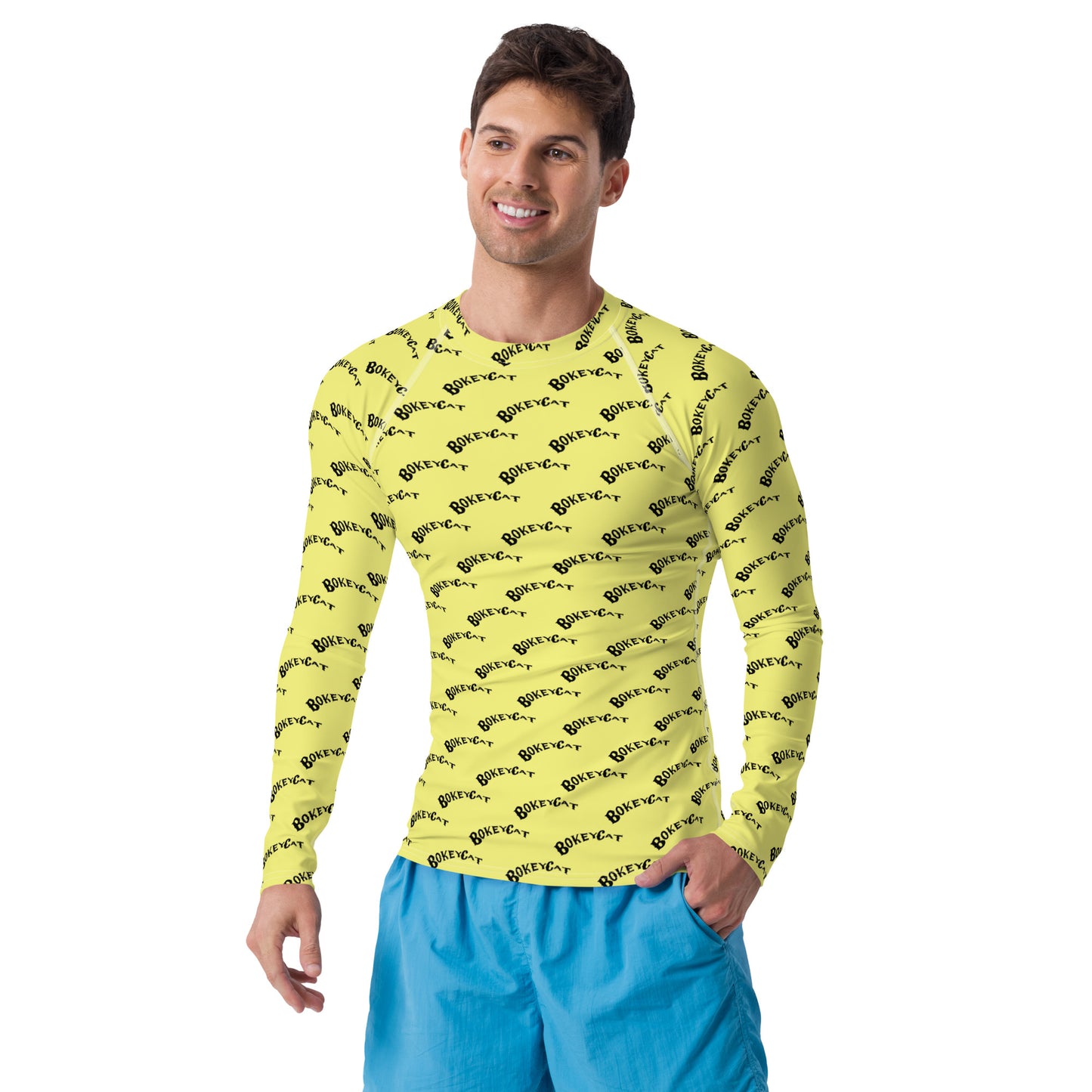 BokeyCat Men's Rash Guard
