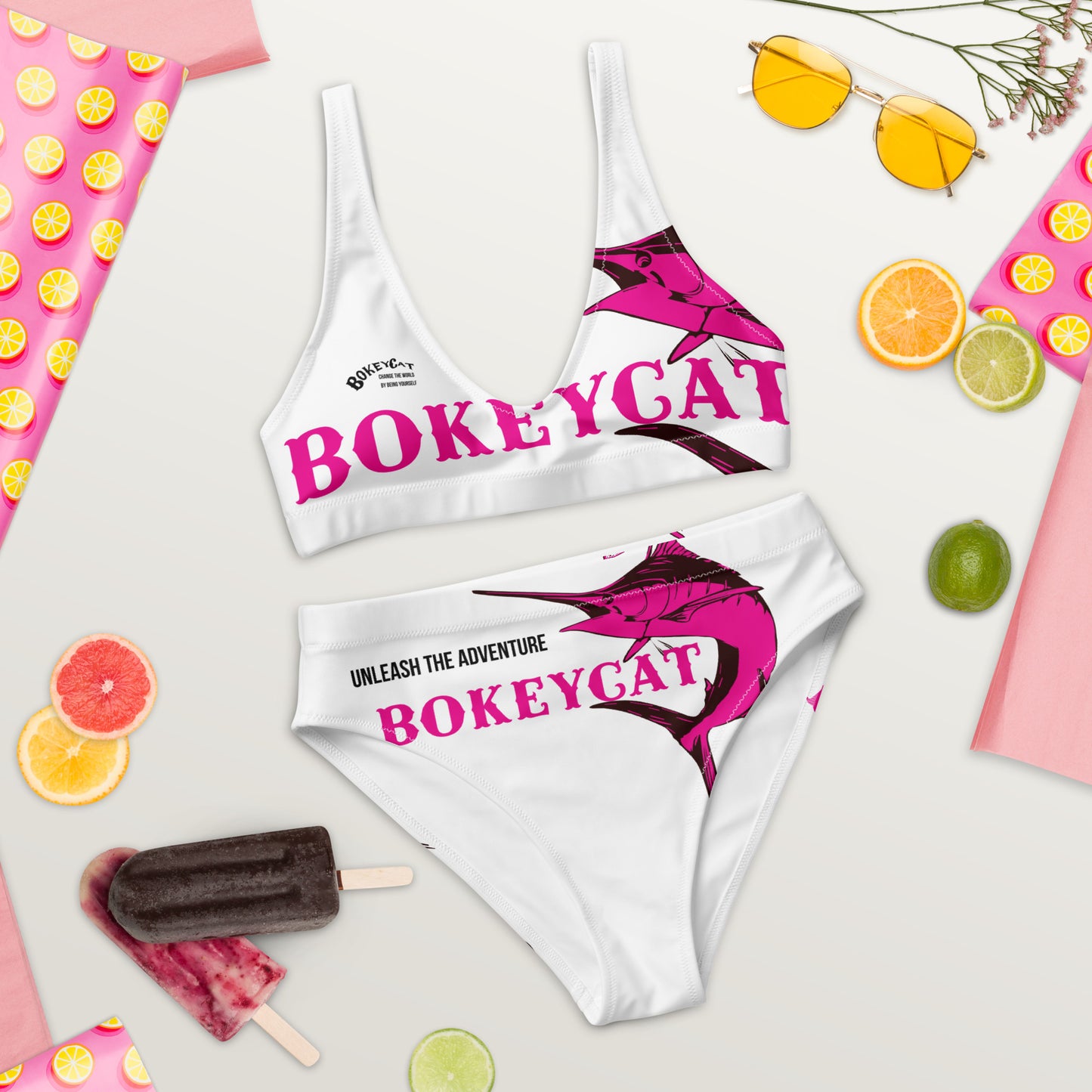 BokeyCat Bokini high-waisted bikini