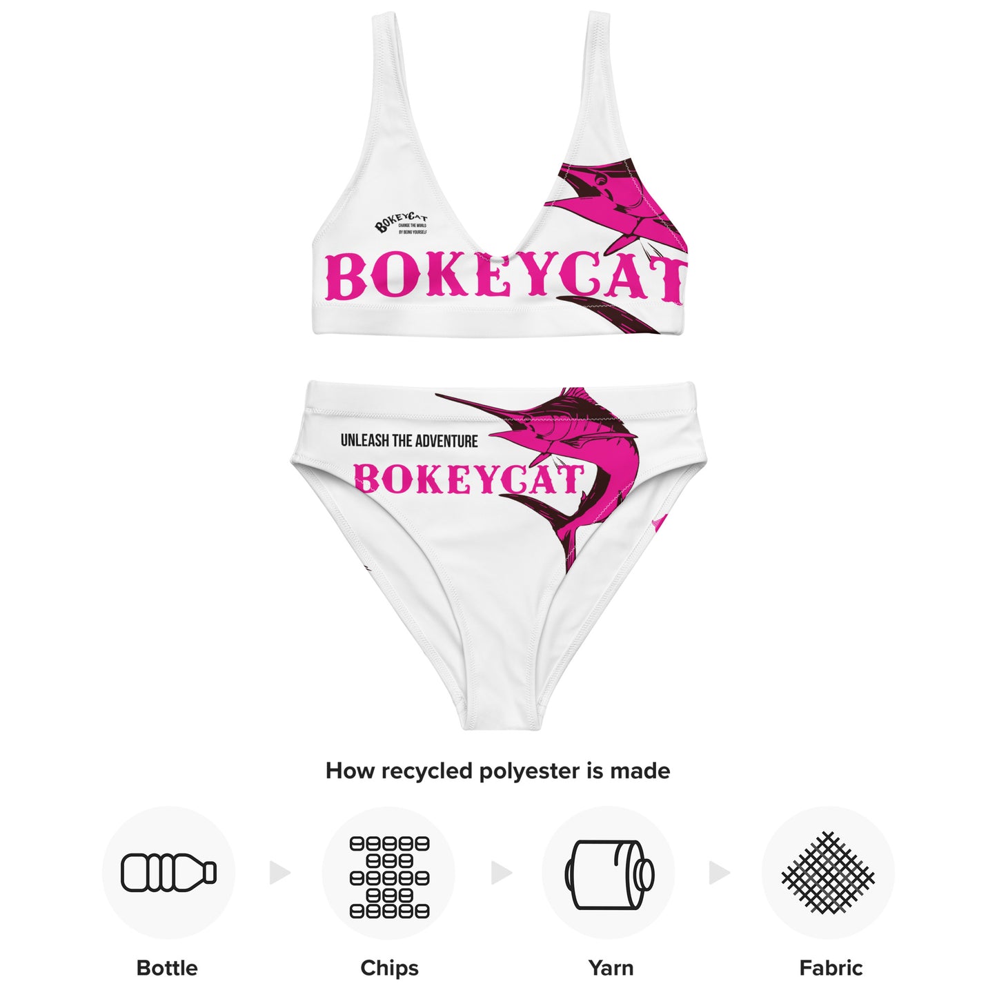 BokeyCat Bokini high-waisted bikini