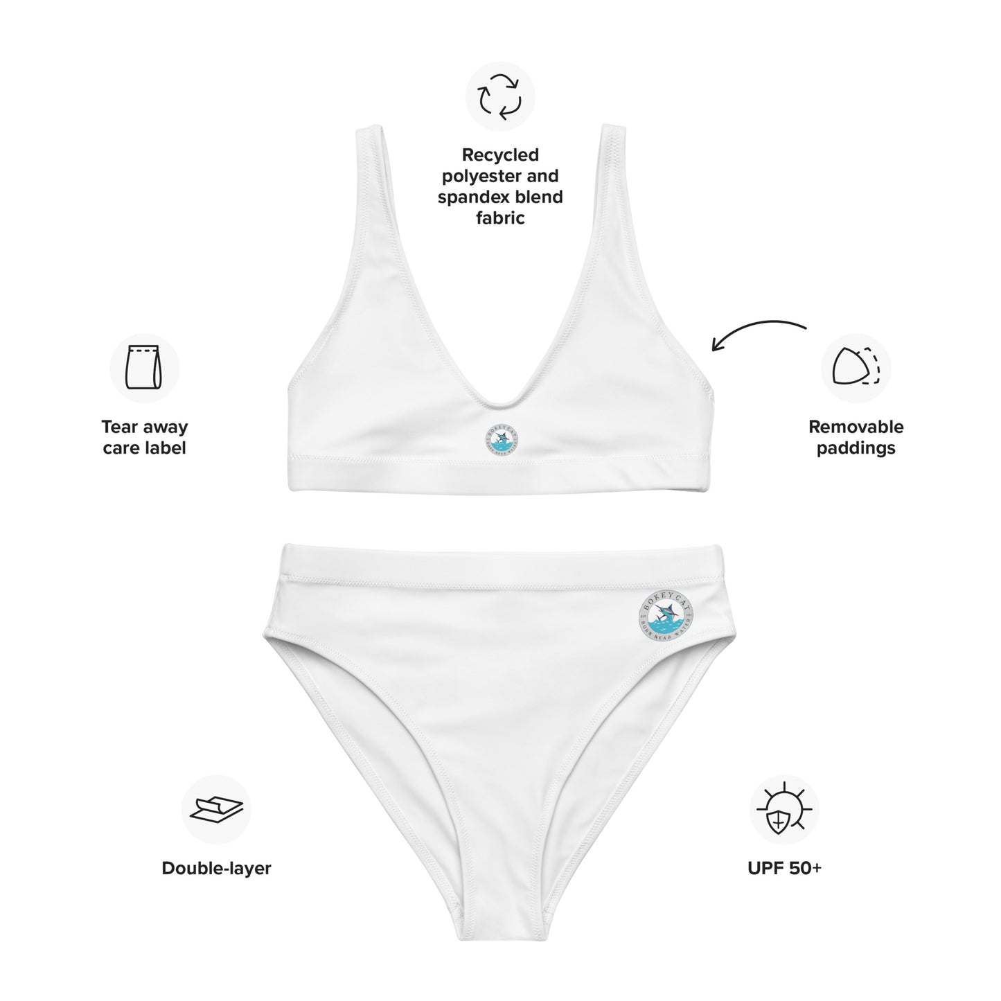 BokeyCat Bokini high-waisted bikini