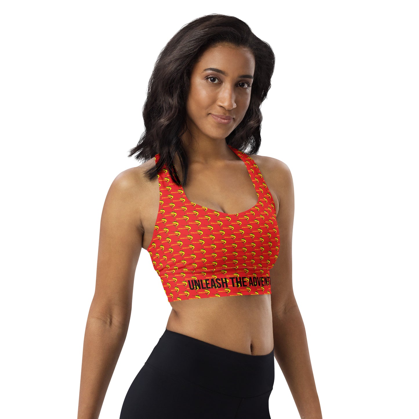 BokeyCat Longline Sports Bra