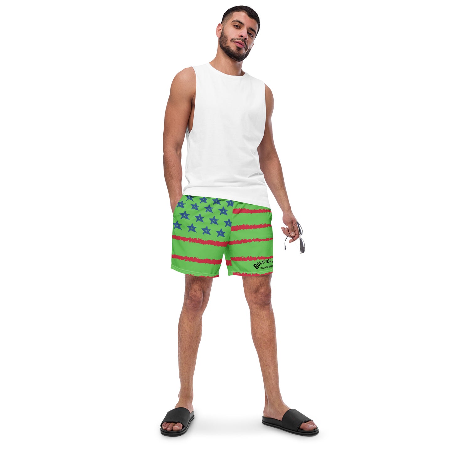 BokeyCat Swim Trunks