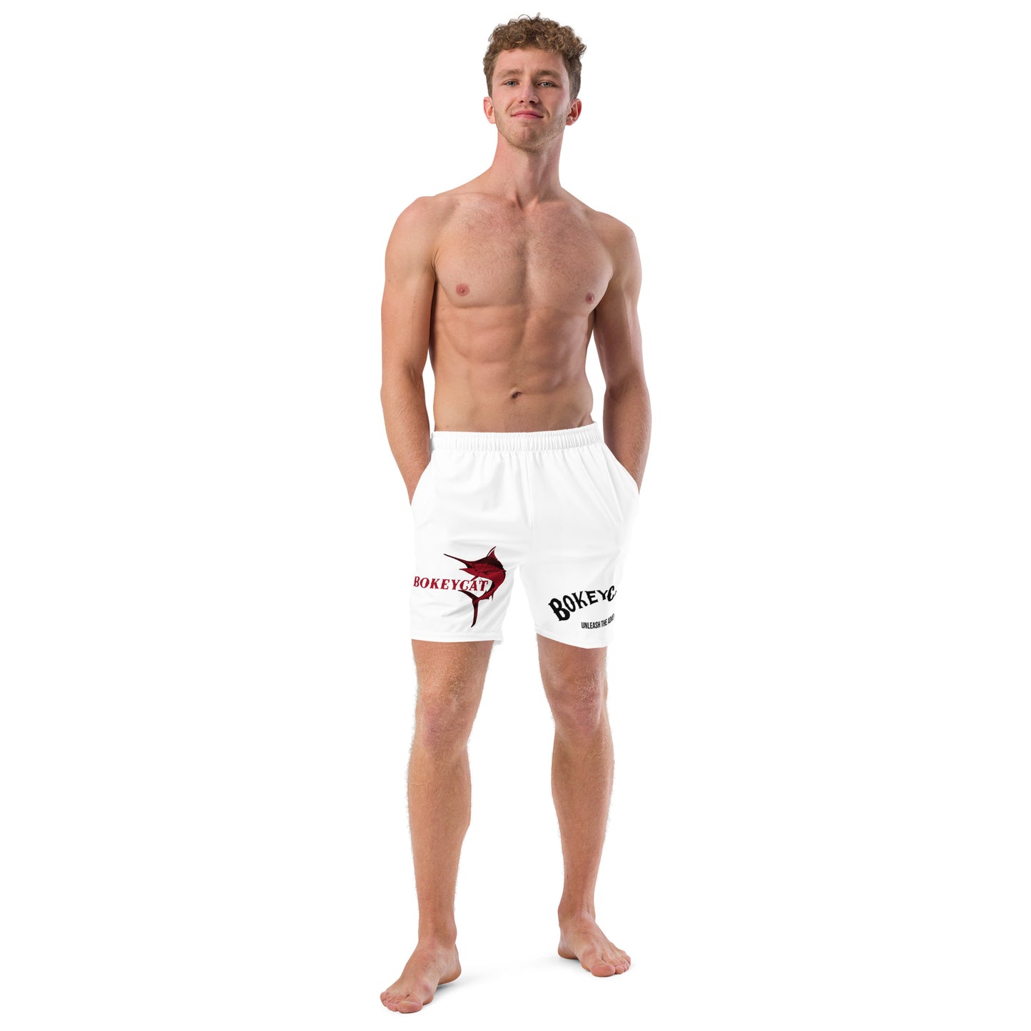 BokeyCat Swim Trunks