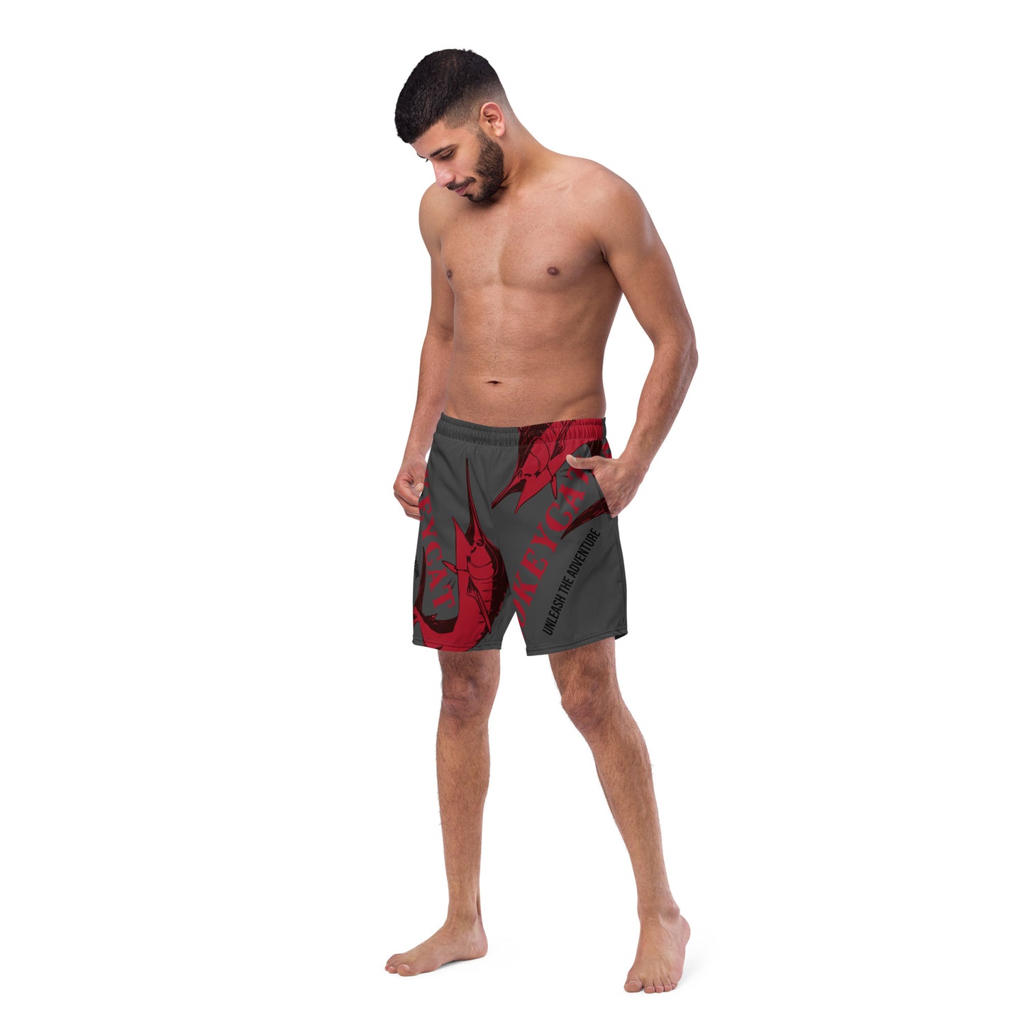 BokeyCat Swim Trunks